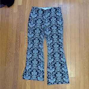 Industry Black and White Floral Pants